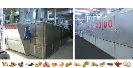 Single Conveyor Roasting Machine