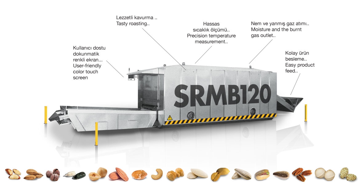 SRMB120- - فرن تحميص
